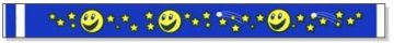 Tyvek 3/4" 2 Color Designer, Moon and Stars. (500 per box)